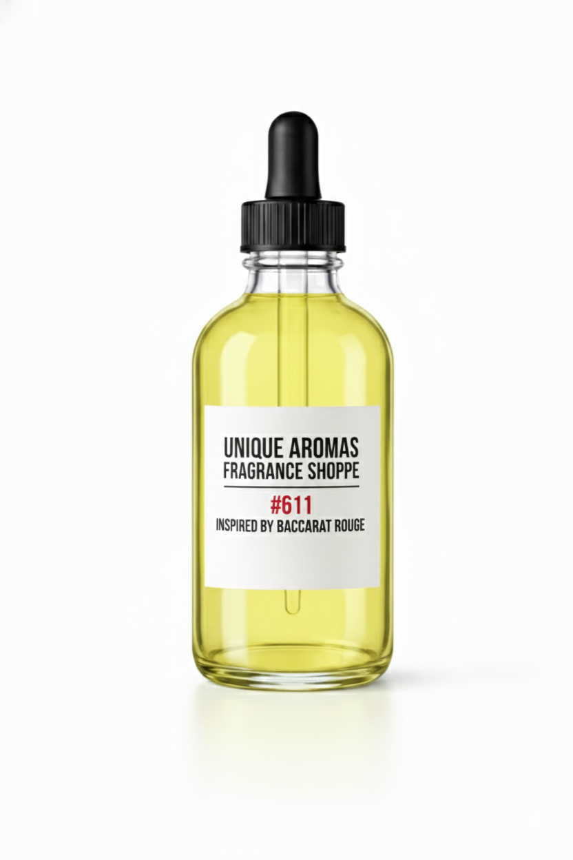 #611 BODY OIL INSPIRED BY BACCARAT ROGUE