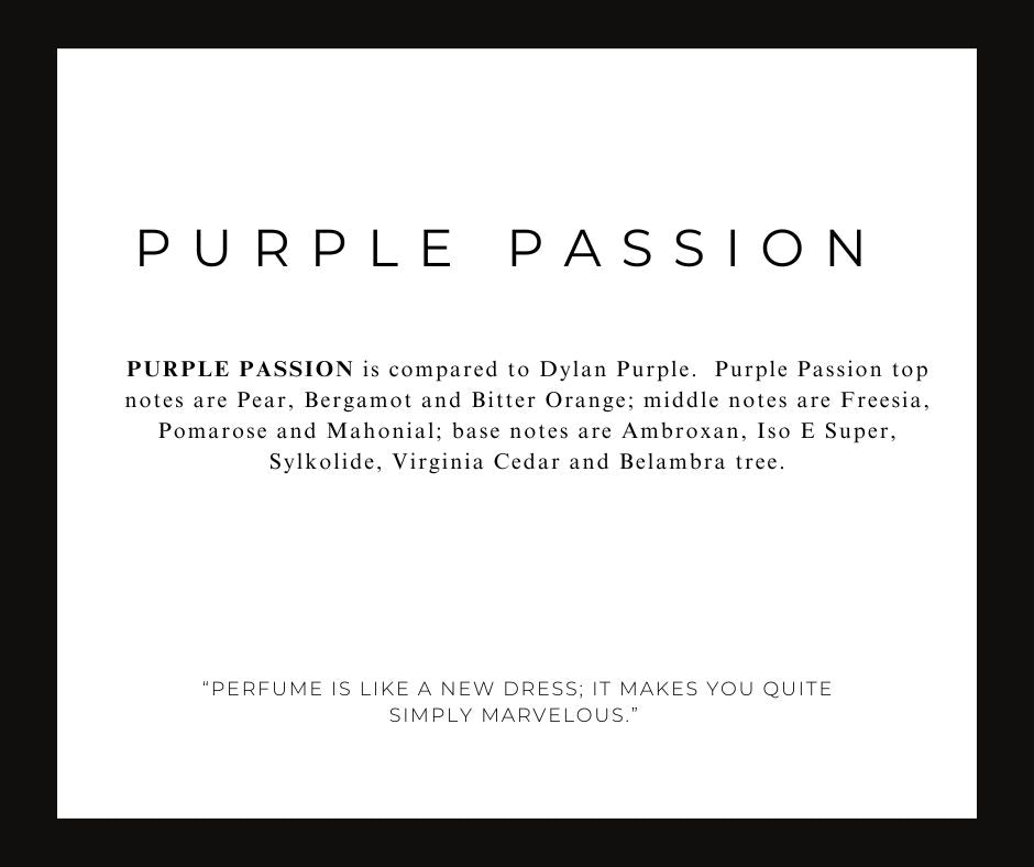 PURPLE PASSION BODY OIL