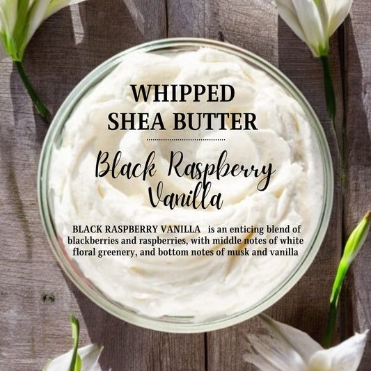 Black Raspberry Vanilla Whipped Shea Butter