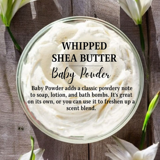 BABY POWDER WHIPPED SHEA BUTTER