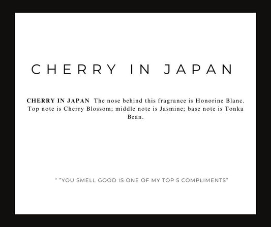 CHERRY IN JAPAN BODY OIL